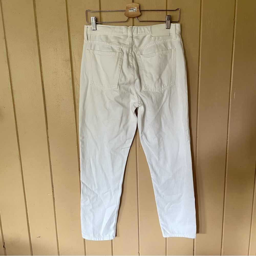 Everlane The Summer Jean White Organic Cotton - Picture 4 of 5